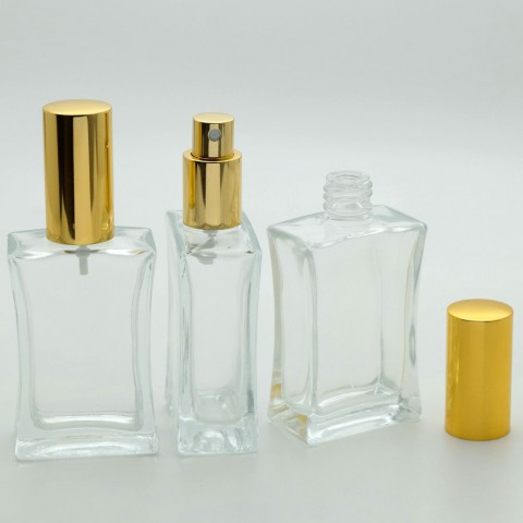 F-049 * 50 ml İçbükey Parfüm Şişesi F-049 * 50 ml İçbükey Parfüm Şişesi