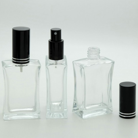 F-049 * 50 ml İçbükey Parfüm Şişesi F-049 * 50 ml İçbükey Parfüm Şişesi