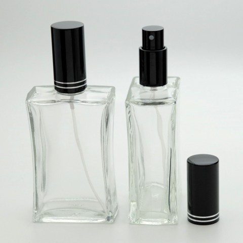 F-100 * 100 ml İçbükey Parfüm Şişesi F-100 * 100 ml İçbükey Parfüm Şişesi