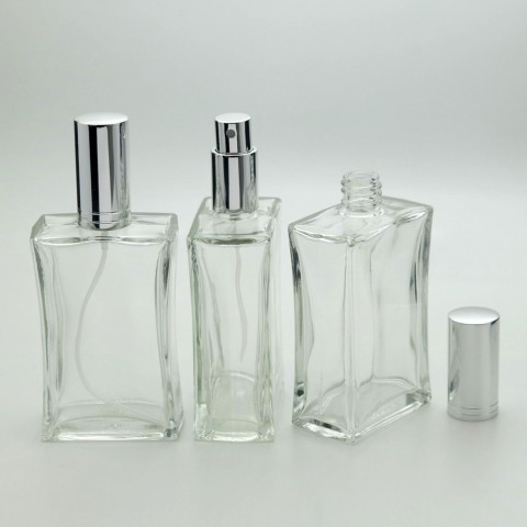 F-100 * 100 ml İçbükey Parfüm Şişesi F-100 * 100 ml İçbükey Parfüm Şişesi