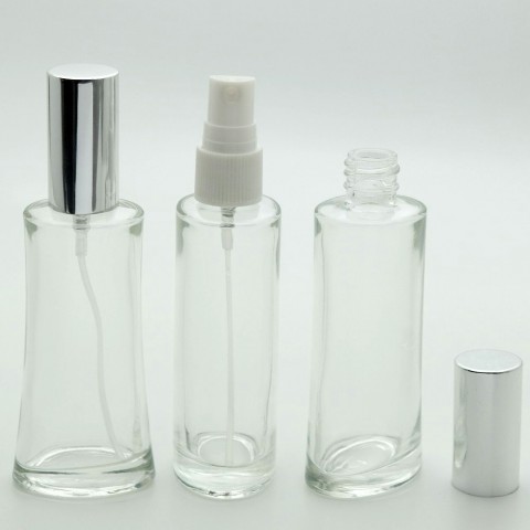 F-113 * 50 ml Eyfel Şeffaf Parfüm Şişesi F-113 * 50 ml Eyfel Şeffaf Parfüm Şişesi