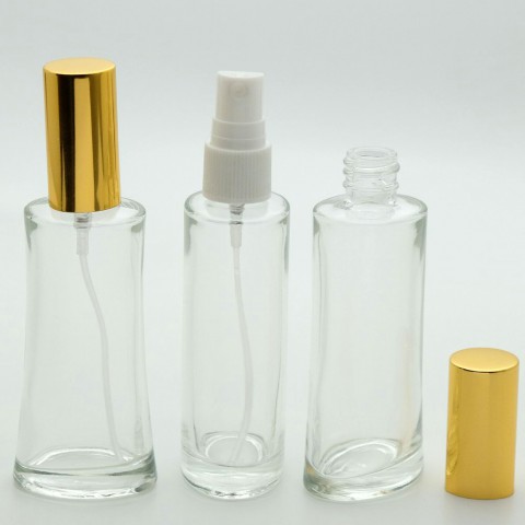 F-113 * 50 ml Eyfel Şeffaf Parfüm Şişesi F-113 * 50 ml Eyfel Şeffaf Parfüm Şişesi