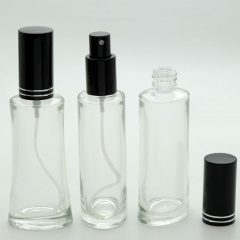 F-113 * 50 ml Eyfel Şeffaf Parfüm Şişesi