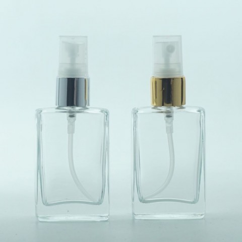 F-139 * 30 ML KARE PARFÜM ŞİŞESİ, İXR MODEL, ÇEVİRMELİ 18 MM AĞIZ