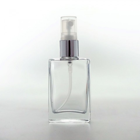 F-139 * 30 ML KARE PARFÜM ŞİŞESİ, İXR MODEL, ÇEVİRMELİ 18 MM AĞIZ