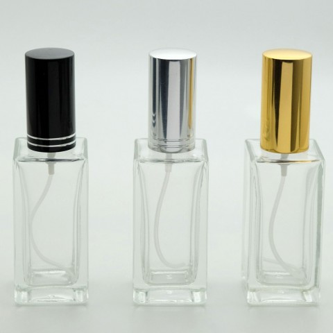 F-142 * 50 ml Kare Parfüm Şişesi