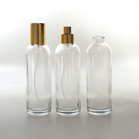 F-195 * 100 ml Silindir Parfüm Şişesi