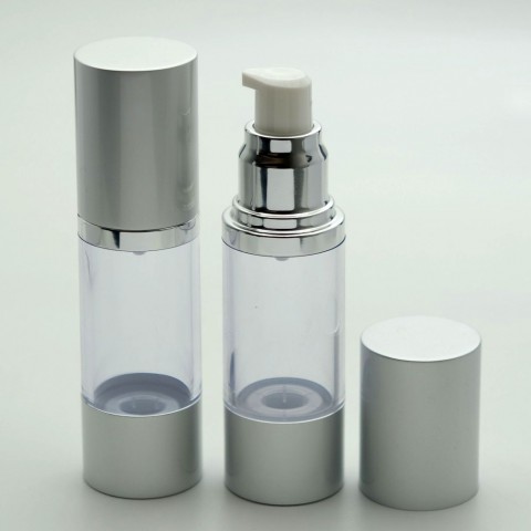 FAIR-30 * 30 ml Gümüş Airless Şişesi FAIR-30 * 30 ml Gümüş Airless Şişesi