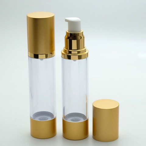 FAIRG-50 * 50 ml Gold Airless Şişesi FAIRG-50 * 50 ml Gold Airless Şişesi