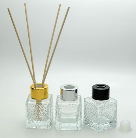 FBAM-35 * 35 Ml Kristal Noktalı Bambu Oda Kok Şişesi