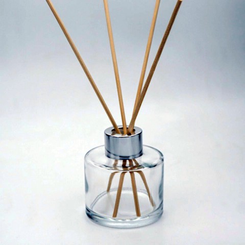 FBAS-100*100 Ml Şeffaf Silindir Bambu Oda Kok Şişesi