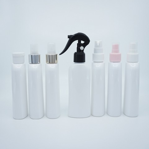 FBK-150 * 150 ml Beyaz Yassı Silindir Ambalaj, 24 mm/Ağız