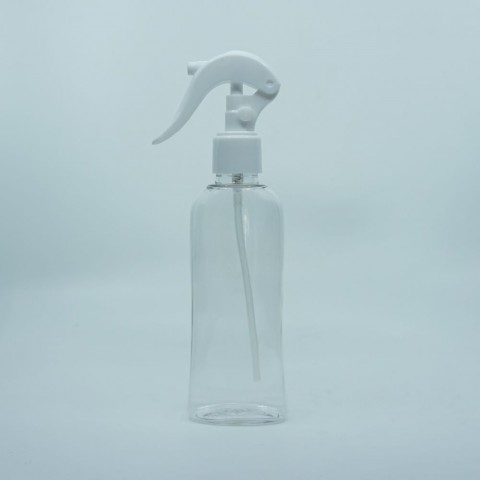 FBKS-150 * 150 ml Şeffaf Yassı Silindir Ambalaj, 24 mm/Ağız