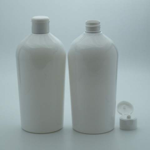 FBP-500 * 500 ml Beyaz Plastik Avrupa Silindir Pet Şişe