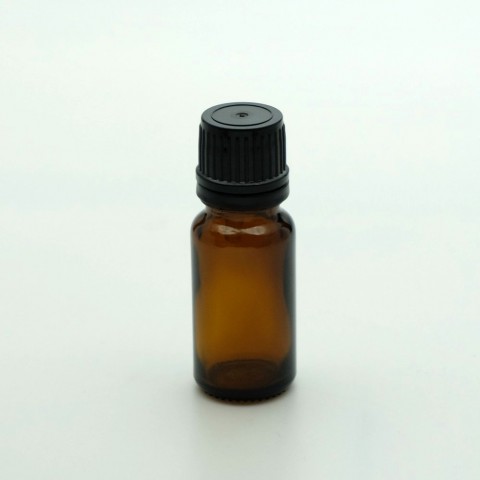 FDA-10 * 10 ml İçten Damlalıklı Kahverengi (Amber) Şişe