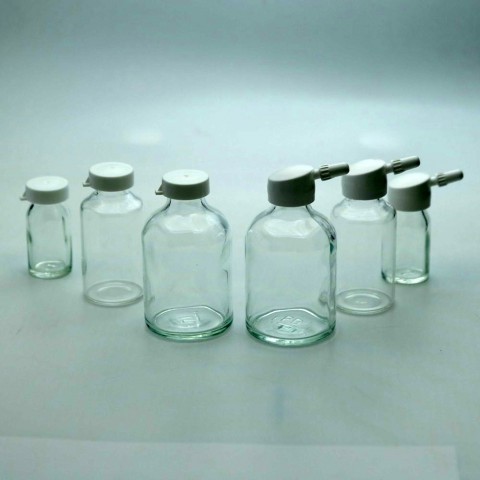 FDB-50 * 50 ml Gaga Damlalıklı Silindir Medikal Şişe