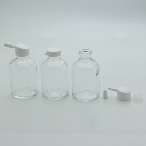 FDB-50 * 50 ml Gaga Damlalıklı Silindir Medikal Şişe FDB-50 * 50 ml Gaga Damlalıklı Silindir Medikal Şişe