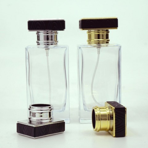 FDD-50*50 Ml. Şeffaf Dikdörtgen Model Parfüm Şişe FDD-50*50 Ml. Şeffaf Dikdörtgen Model Parfüm Şişe