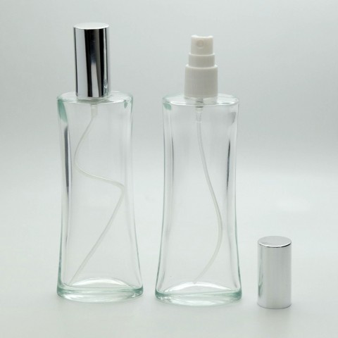 F-112 * 100 ml Eyfel Şeffaf Parfüm Şişesi