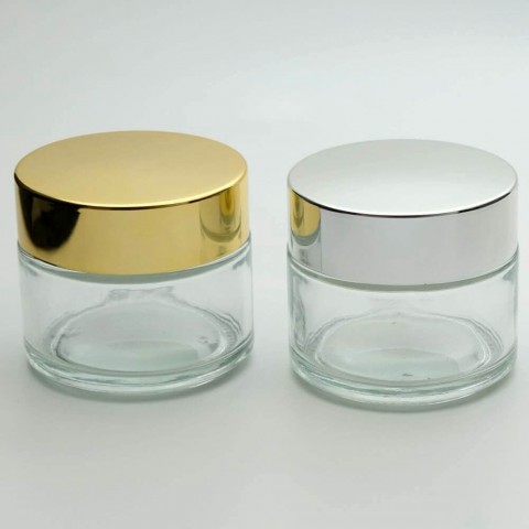 FK-100 * 100 ml Cam Krem Kavanozu FK-100 * 100 ml Cam Krem Kavanozu