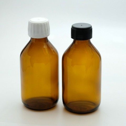 FK-200 * 200 ml Kahverengi Medikal Şişe