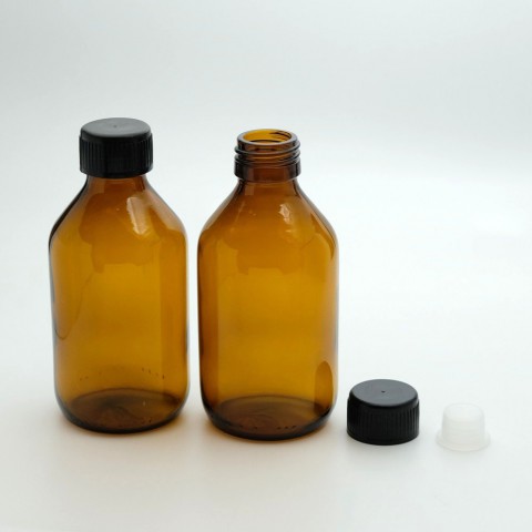 FK-200 * 200 ml Kahverengi Medikal Şişe FK-200 * 200 ml Kahverengi Medikal Şişe