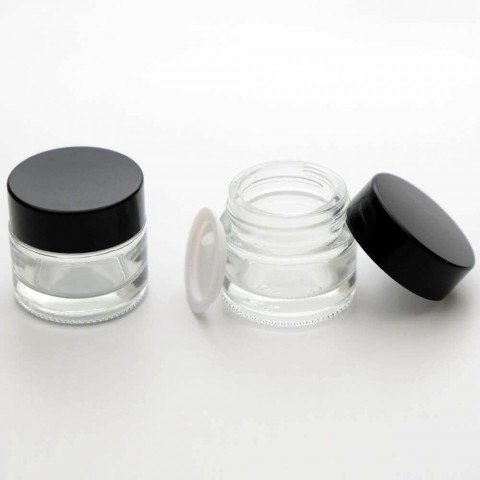 FK-10 * 10 ml Cam Krem Kavanozu FK-10 * 10 ml Cam Krem Kavanozu