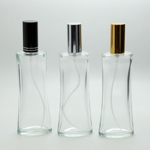 FKES-112 * 100 ml Eyfel Şeffaf Kolonya Şişesi
