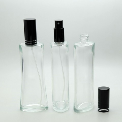 FKES-112 * 100 ml Eyfel Şeffaf Kolonya Şişesi FKES-112 * 100 ml Eyfel Şeffaf Kolonya Şişesi