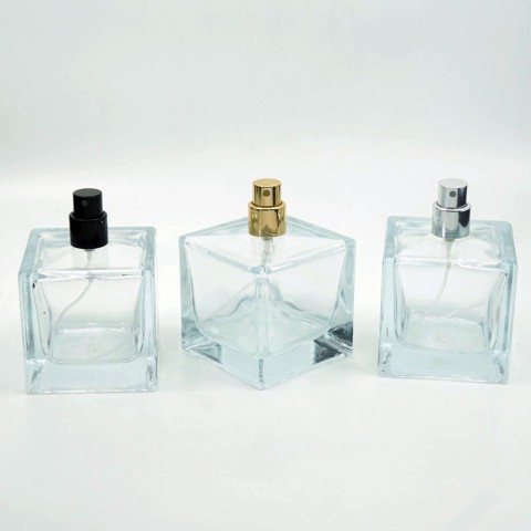 FKM-100 * 100 ml Şeffaf Küp Model Şişe FKM-100 * 100 ml Şeffaf Küp Model Şişe