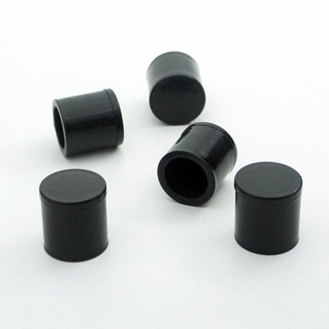 FKY-15 * 15 mm Her Renk Yüzüklü Plastik Sıkma Kapak