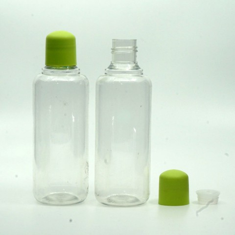 FKY-200 *   Ml Yeşil Kapaklı Şeffaf Pet Kolonya Şişesi FKY-200 *   Ml Yeşil Kapaklı Şeffaf Pet Kolonya Şişesi