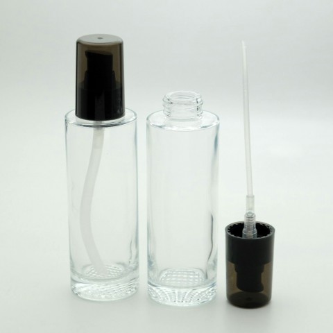 FLS-100 * 100 ml ve 24 ml Ağızlı Silindir Losyon Şişesi FLS-100 * 100 ml ve 24 ml Ağızlı Silindir Losyon Şişesi