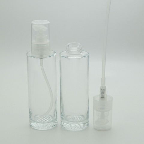 FLS-100 * 100 ml ve 24 ml Ağızlı Silindir Losyon Şişesi FLS-100 * 100 ml ve 24 ml Ağızlı Silindir Losyon Şişesi