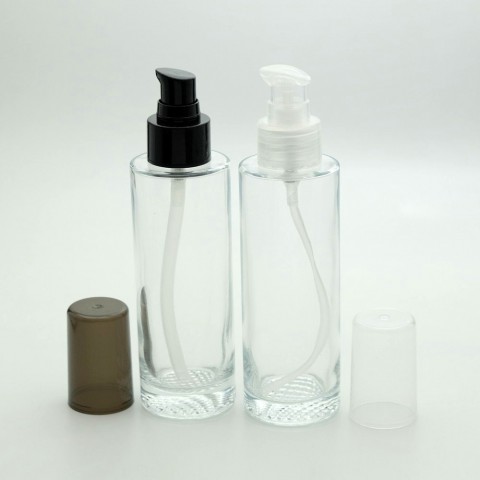 FLS-100 * 100 ml ve 24 ml Ağızlı Silindir Losyon Şişesi FLS-100 * 100 ml ve 24 ml Ağızlı Silindir Losyon Şişesi