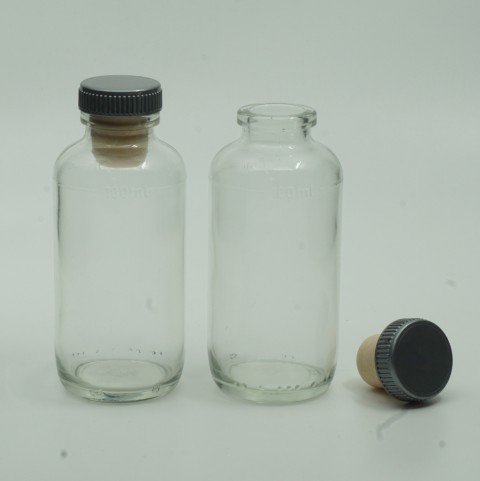 FLST-100 * 100 ml Tıpalı Silindir Medikal Şişesi FLST-100 * 100 ml Tıpalı Silindir Medikal Şişesi