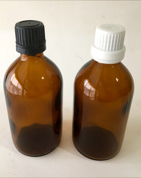FMK-100 * 100 ml Kahverengi Medikal Şişe