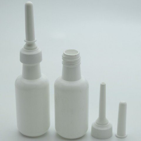 FMP-60 * 60 ml Beyaz Plastik Uzun Burunlu Damlalıklı Şişe