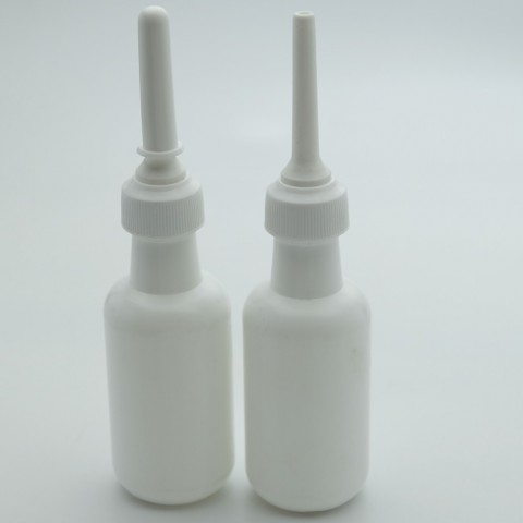 FMP-60 * 60 ml Beyaz Plastik Uzun Burunlu Damlalıklı Şişe