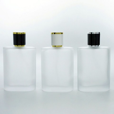 FOB-100 * 100 ML OVAL BUZLAMALI PARFÜM ŞİŞESİ