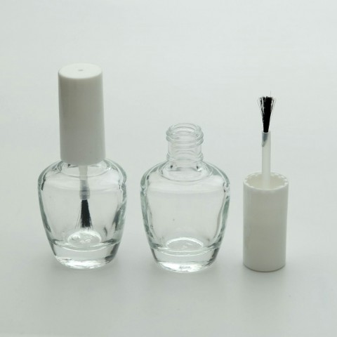 FOB-14 * 14 ml Büyük Oval Oje Şişesi