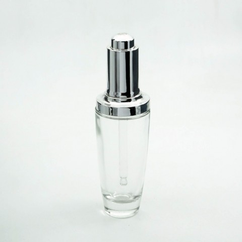 FOKD-40 * 35 ml Özel Kromajlı Damlalıklı Şişe FOKD-40 * 35 ml Özel Kromajlı Damlalıklı Şişe