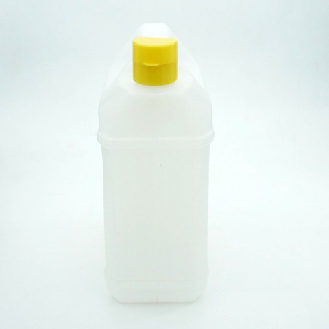 FPBK-1000 * 1000 ml Beyaz Plastik Kare Kolonya Kabı
