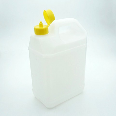 FPBK*1000 * 1000 ml Beyaz Plastik Kare Kolonya Kabı