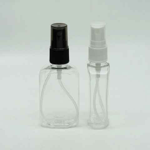 FPK-50 * 50 ml Şeffaf Kare Pet 18/mm (ağız) FPK-50 * 50 ml Şeffaf Kare Pet 18/mm (ağız)