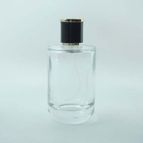 FPS-100 * 100 ml Kalın Tabanlı Silindir Parfüm Şişe
