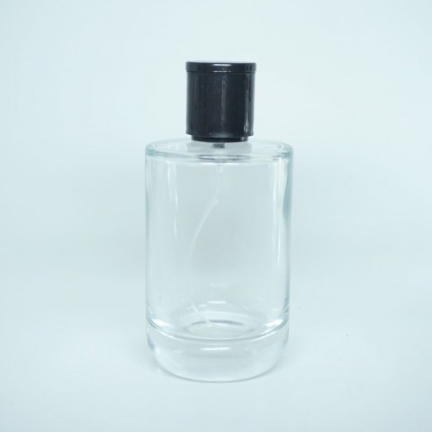 FPS-100 * 100 ml Kalın Tabanlı Silindir Parfüm Şişe