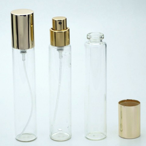 FPS-20 *20 ml Tüp Model Silindir Sıkma Ağızlı  Parfüm Şişe