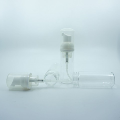 FPSK-50 * 50 ML SİLİNDİR ŞEFFAF PLASTİK KÖPÜK PETİ 32 AĞIZ