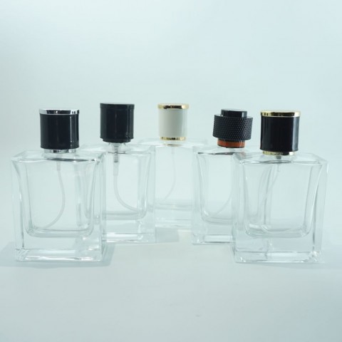 FPU-50 * 50 ml Küçük Kare Parfüm Şişesi